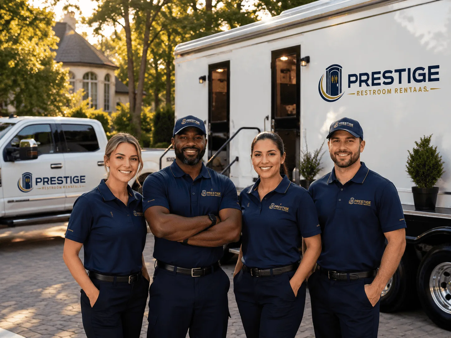 Trusted Luxury Portable Restrooms company in Eakly, OK